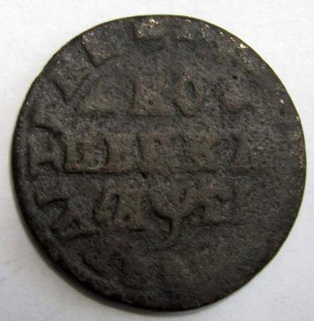 Монета 1 копейка Российской Империи 1713 (Петр I) «жираф» Монета 1 копейка Российской Империи 1713 (Петр I) «жираф»