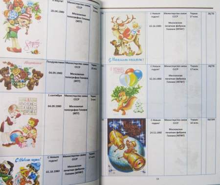 Каталог-ценник Открытки советских художников: Четвериков, Манилова, Исаков