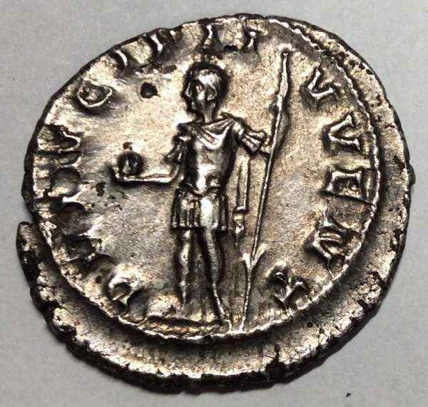Монета Антониниан, Римская Империя, Император Филипп II Монета Антониниан, Римская Империя, Император Филипп II