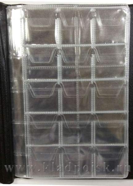 Альбом для монет ПВХ МК5-114