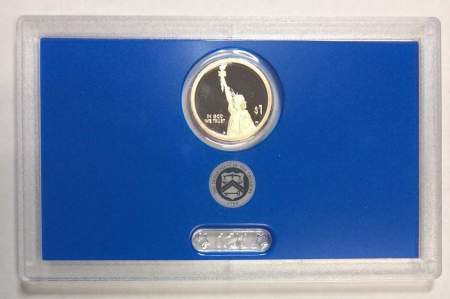 Монета 1 доллар США Первый патент серии Американские инновации и новаторы (2018) S, PROOF, футляр, сертификат