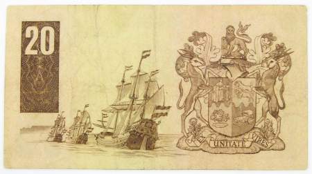 Банкнота 20 рэндов 1978-1993 гг ЮАР