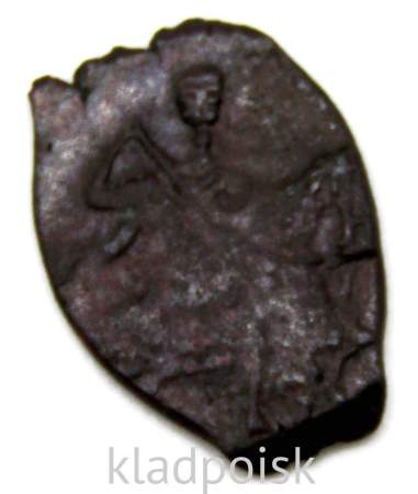 Копейка медь Алексей Михайлович (чешуя), Медный бунт, Москва, Новый монетный двор, арт 21