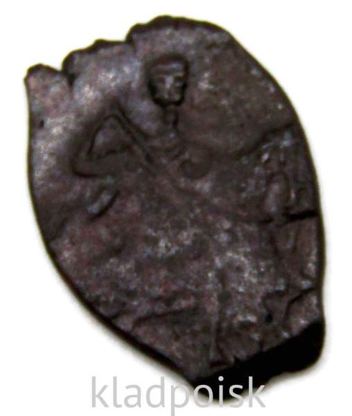 Копейка медь Алексей Михайлович (чешуя), Медный бунт, Москва, Новый монетный двор, арт 21