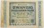 Банкнота 20 миллиардов марок 1923 года - Веймарская Республика