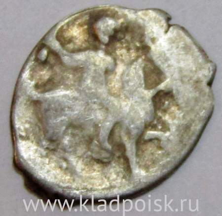 Денга Иван IV Васильевич Грозный (чешуя), серебро, до 1547 года, арт 15