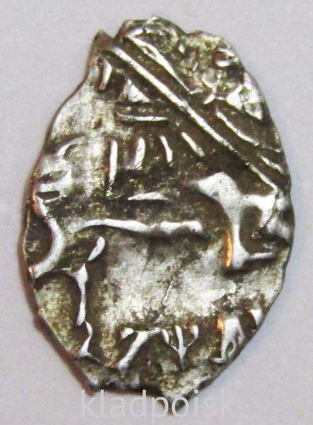 Копейка серебро Петр I Алексеевич (чешуя), 1711 год