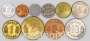 Набор монет Исландия 1958-1980, 10 монет