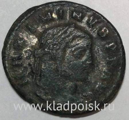 Монета Антониниан Римская Империя Максимин II Даза (305-313)