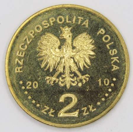 Монета 2 злотых Польша Кшиштоф Комеда из серии История польской музыки, 2010