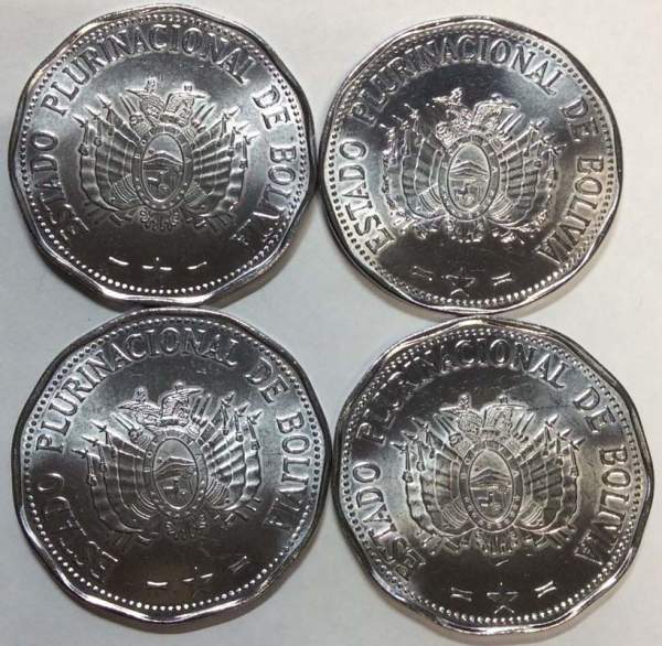 Набор юбилейных монет Боливии, Вторая тихоокеанская война, 2017 год, 4 монеты Набор юбилейных монет Боливии, Вторая тихоокеанская война, 2017 год, 4 монеты