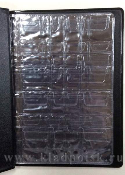 Альбом для монет ПВХ Монеты-108