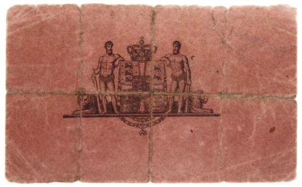 Банкнота 1 крона 1914 года Дания