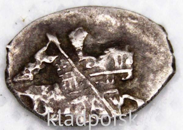 Копейка серебро Алексей Михайлович (чешуя), 1645-1676 гг. Москва