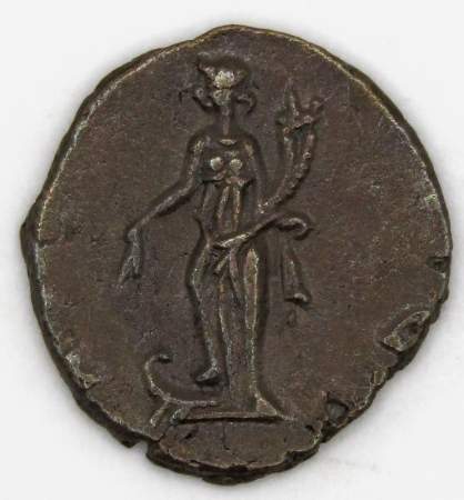 Монета Антониниан Римская Империя Император Марк Аврелий Клавдий II Готский 268-270 гг., арт 6