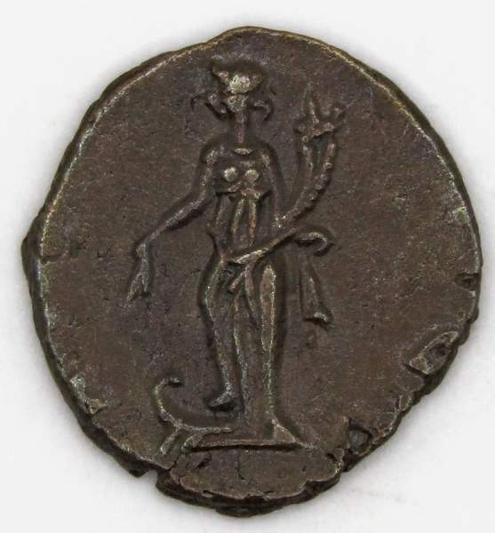 Монета Антониниан Римская Империя Император Марк Аврелий Клавдий II Готский 268-270 гг., арт 6