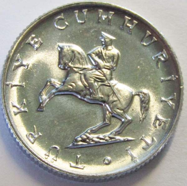 Монета 5 лир 1981 года, Турция