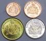 Набор регулярных монет Гамбии 1998 года, 4 монеты