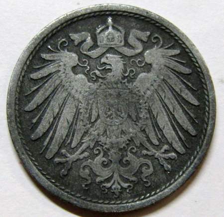 Монета 10 пфеннигов Германия 1919