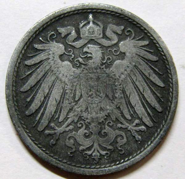 Монета 10 пфеннигов Германия 1919