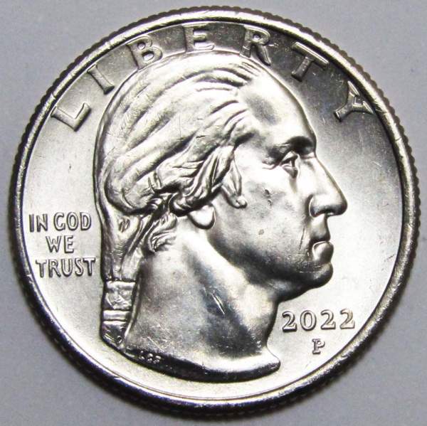 Монета 25 центов США Вилма Мэнкиллер из серии «Американские женщины» (2022) P