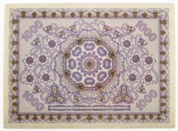Банкнота 1000 крон 1922 года Австрия Банкнота 1000 крон 1922 года Австрия