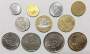 Набор монет Франции 1959-2001 гг., 11 монет