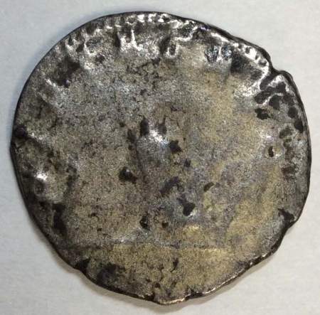 Монета Рим Антониниан Император Салонин, 242-260 гг.