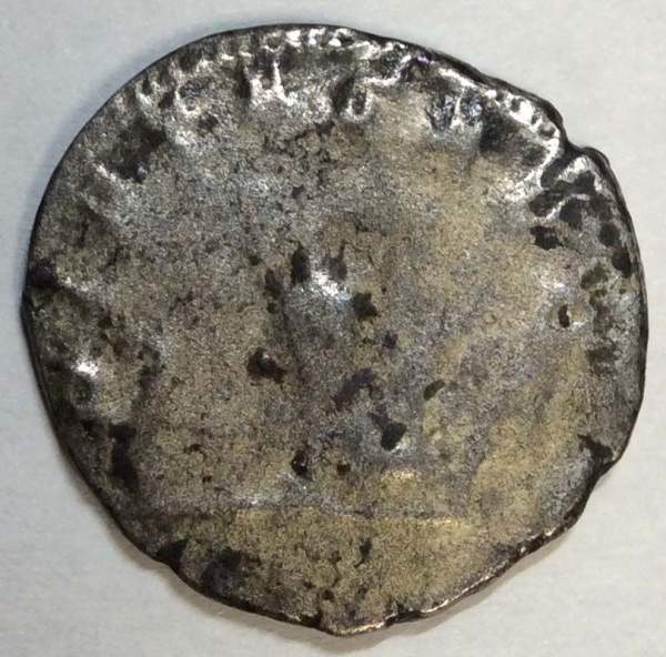 Монета Рим Антониниан Император Салонин, 242-260 гг.