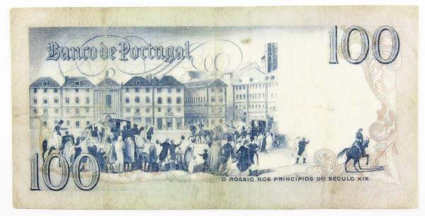 Банкнота 100 эскудо 1985 года Португалия, арт 2