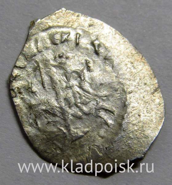 Денга Василий II Васильевич «Тёмный», серебро, Всадник с саблей/Всадник с копьем Денга Василий II Васильевич «Тёмный», серебро, Всадник с саблей/Всадник с копьем