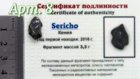 Осколок метеорита Sericho (арт 8) Осколок метеорита Sericho (арт 8)