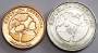 Набор монет Аргентина 2017 год, 2 монеты