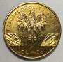 Монета 2 злотых Польша Удод 2000