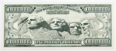 Сувенирная банкнота 1 000 000 долларов США