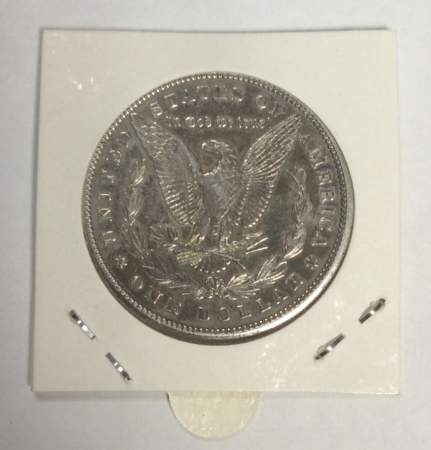 Монета 1 доллар Моргана США, Серебро 900 пр., 1900 год