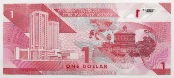 Банкнота 1 доллар 2020 года - Тринидад и Тобаго Банкнота 1 доллар 2020 года - Тринидад и Тобаго