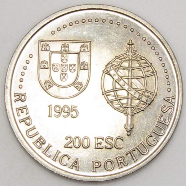 Монета 200 эскудо 1995 года, Золотой век открытий - Австралия, Португалия